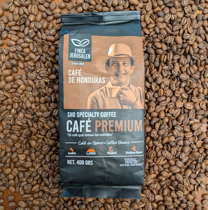 Whole Bean Honduran Coffee - Jerusalen (400g)